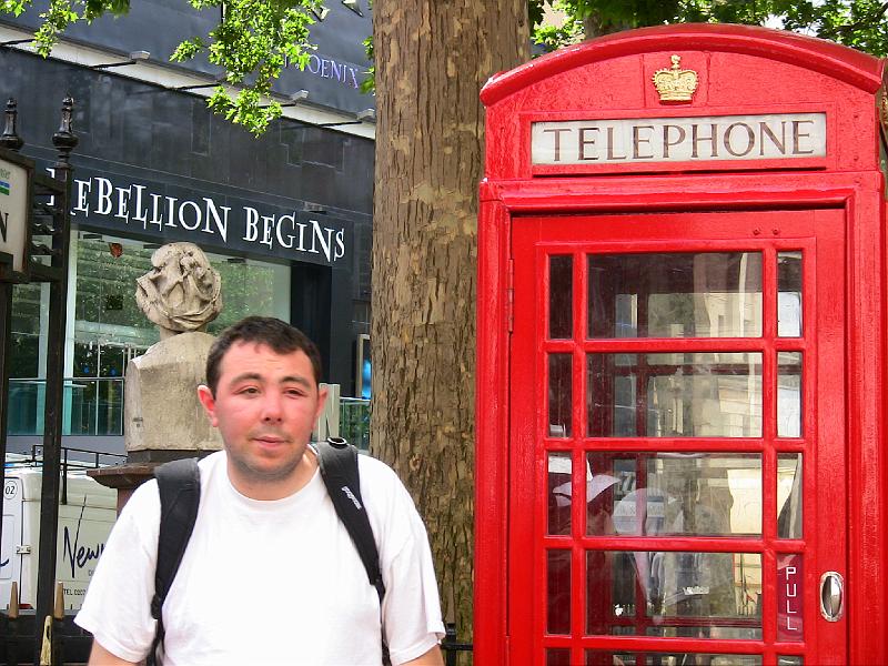 IMG_0396.jpg - MIKE AND A PHONE BOOTH - BOTH RED